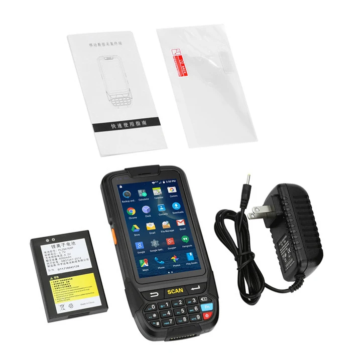 PL-40L PDA Сканер промышленный IP65 прочный склад 2D QR код 1D лазерный сканер КПК ручной Android сканер штрих-кода терминал