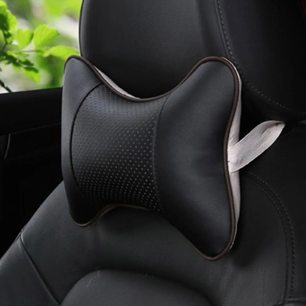 1pcs Car Neck Pillow Perforating Design case for Hyundai Mistra Santa Fe Veracruz Tucson Veloster Rohens Coupe AZERA Avante | Автомобили и