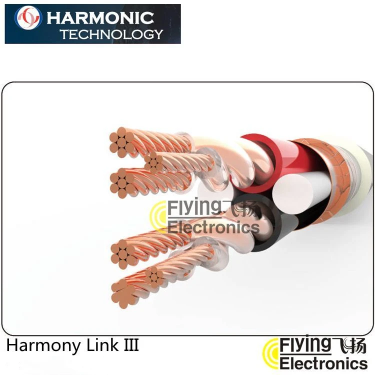 Американский Harmonic Link III однокристальный медный RCA XLR аудио сигнальный кабель