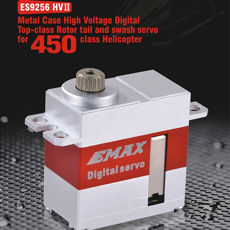 FATJAY Emax ES9256 HV ii все металлические цифровой сервопривод high end swash ротора хвост для RC