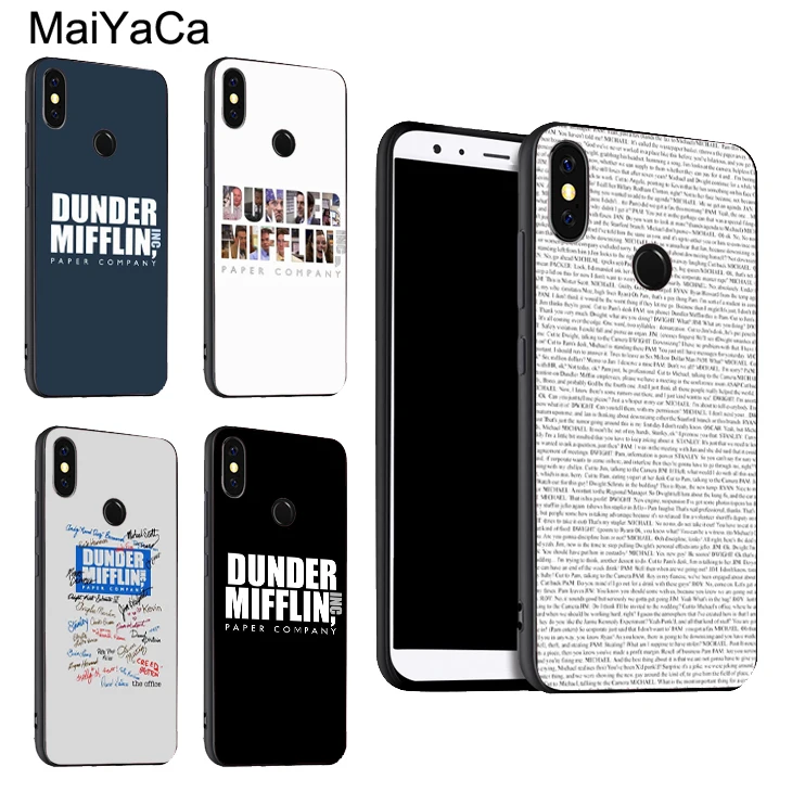 Чехол Dunder Mi fflin The Office для POCO X3 F2 чехол Red mi Note 9 Pro 8 7 8T 9S 9A 9C 10 Lite 9T A3 Coque|Бамперы| |
