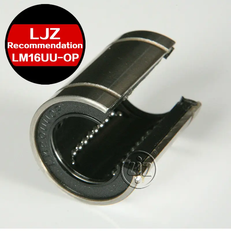 Шариковые подшипники линейного движения LM16UU OP размер отверстия 16 мм|linear motion|bearing