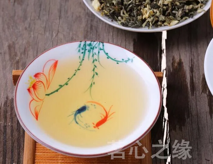 Китайский жасмин зеленый чай * джейд пруд белый снег 50 г | Продукты