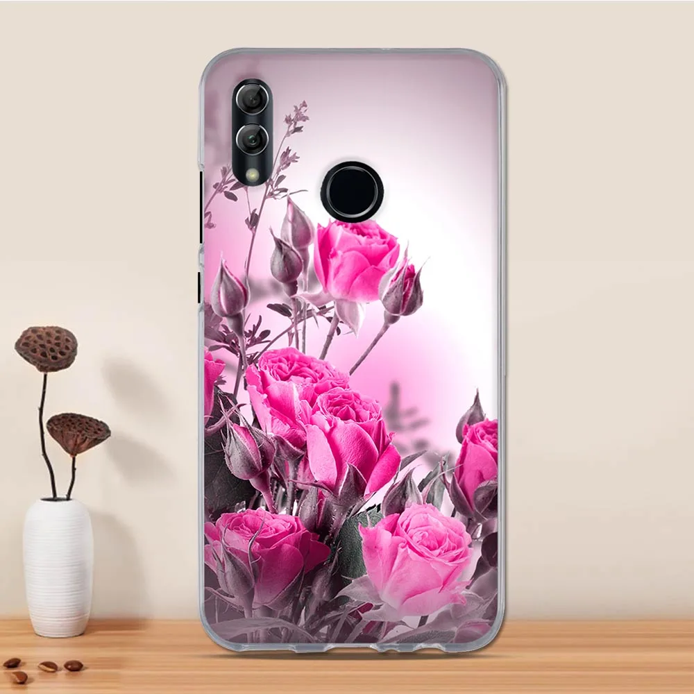 Case For Huawei P Smart 2019 Silicone 6.21&quot Funda Cover Cute Coque for Honor 10 Lite | Мобильные телефоны и