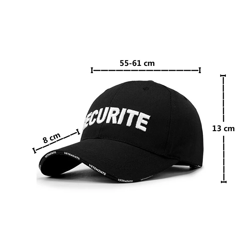 кепка Черная бейсболка100% хлопок промывают вышивка письмо бейсбол кепки Женская