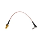 OOTDTY SMA CRC9 Pigtail SMA кабель женский разъем на перегородке переключатель CRC9 под прямым углом разъем RG316 кабель 15 см 6