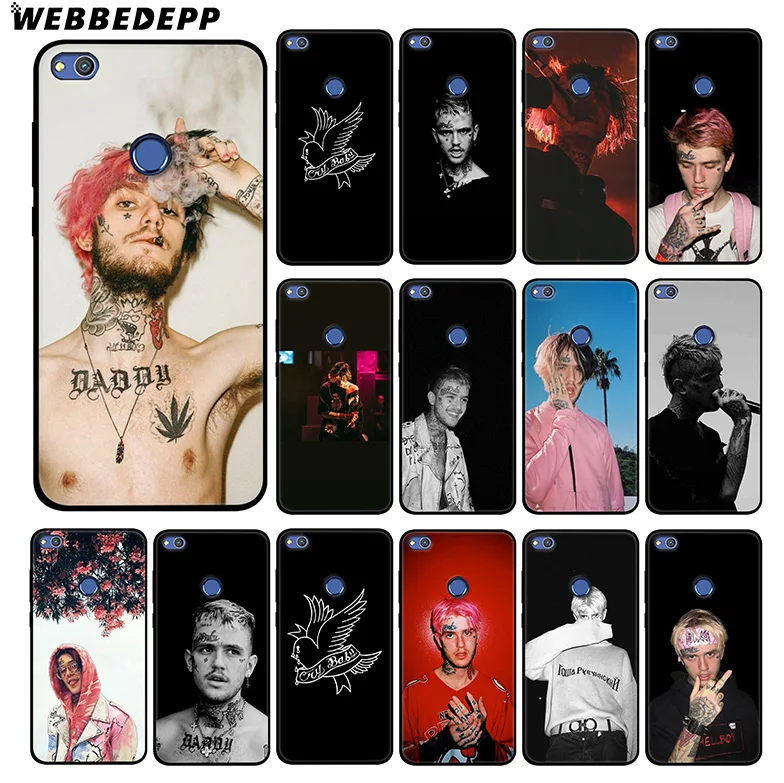 WEBBEDEPP Lil Peep Rip Soft Silicone Case for Huawei Honor Mate 20 10 8X 8C 8 6A 7A 7X 7C Lite Pro TPU |