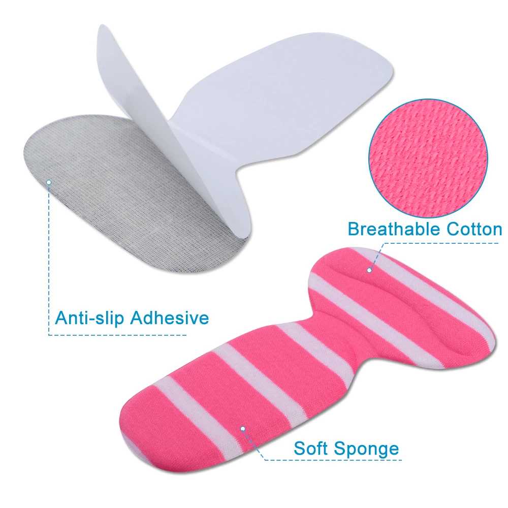 3 пары модные Т образные мягкие губчатые подушечки на высоком каблуке