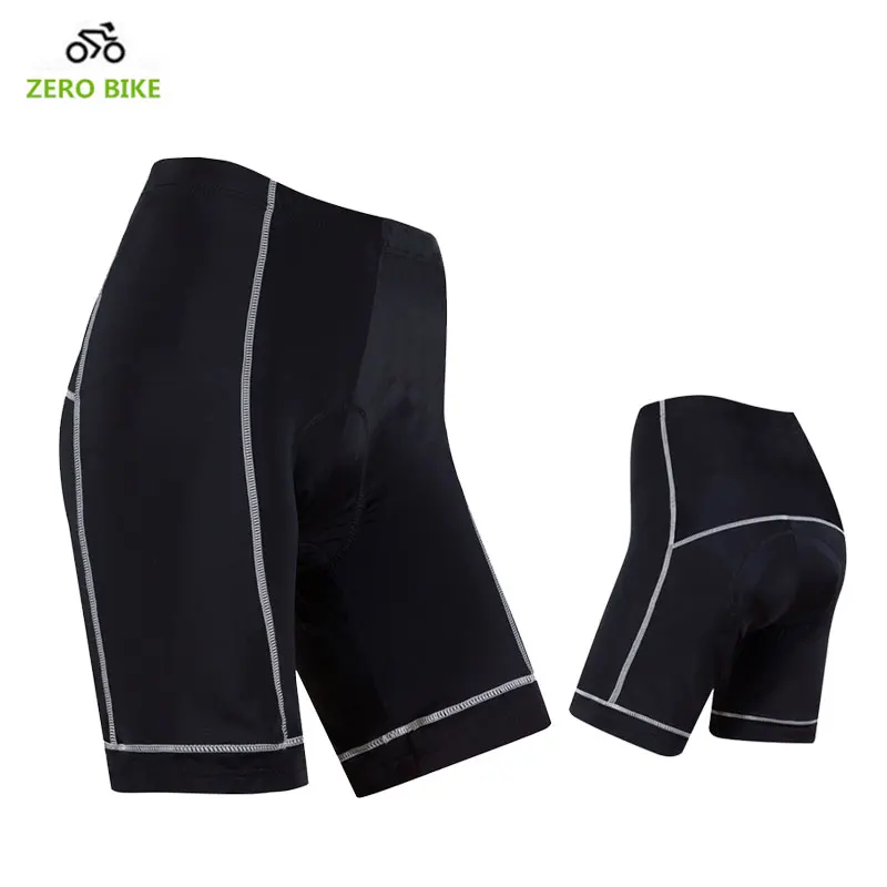 

ZEROBIKE Women's MTB Bike Black Shorts Quick Dry Gel 3D Padded Sports Cycling Clothing Tight Shorts US Size S-XL Ciclismo