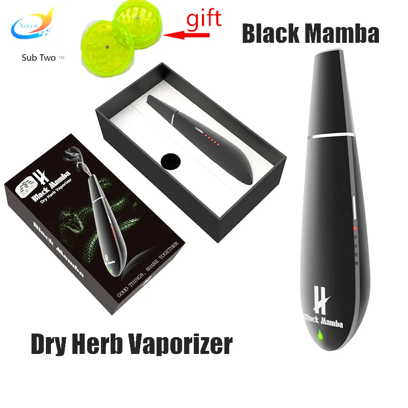Оригинальный Kingtons blk черный Mamba Temp control электронная сигарета набор сухой травы