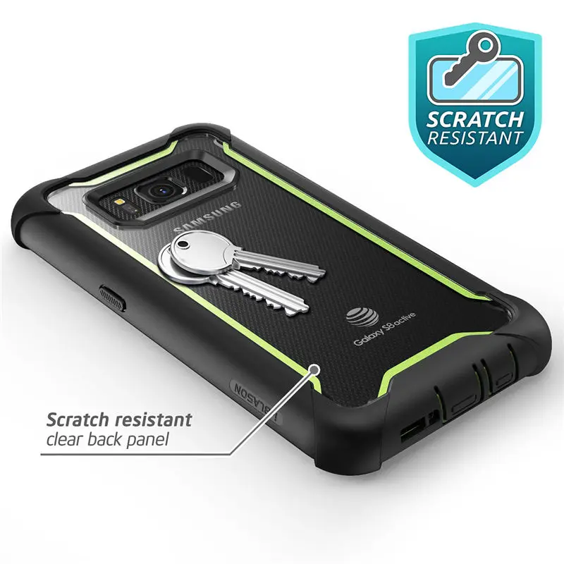 Чехол для Samsung Galaxy S8Active i-Blason Ares прочный прозрачный чехол-бампер с полным корпусом