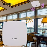 kuwfi 750mbps ceiling ap router dual band 802 11ac ap router indoor wireless wifi router wifi repeater with 48v poe adapter