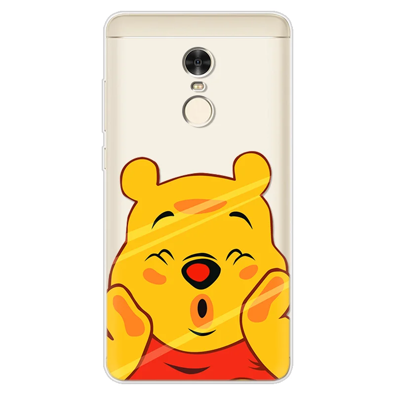 weinixio Прозрачный мягкий силиконовый для Xiaomi Redmi Note 4 чехол s милый чехол из ТПУ с милым рисунком для Xiaomi Redmi Note4 чехол-сумка - Цвет: weinixio