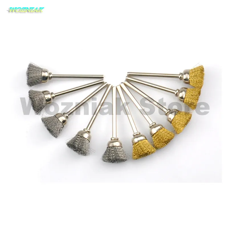 Возняк стальной проволоки медной металлической щеткой древесины шлифовальные