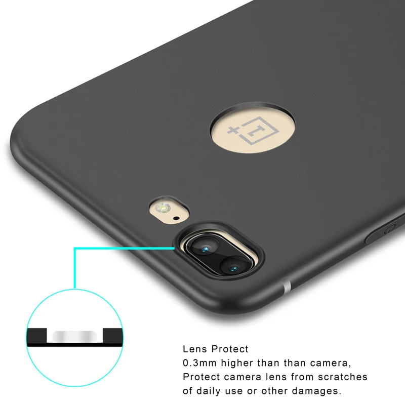 Jderv мягкий чехол для Oneplus 5 т силиконовый Slim тонкой Вернуться телефон чехлы One Plus