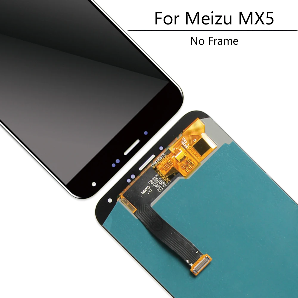 5 &quotОригинальный ЖК-дисплей для MEIZU MX5 сенсорный экран дигитайзер с рамкой Meizu M575M