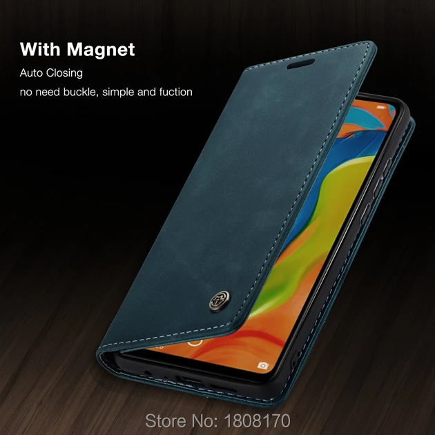 CaseMe кожаный чехол кошелек для Samsung Galaxy A70 A50 A40 A20 A30 M10 M20 S10 5G S9 S8 Plus S7 Edge Ретро флип 50