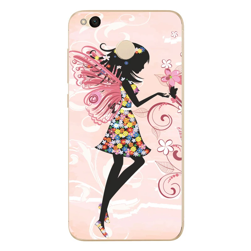 MLCRIYG Soft Phone Case For Xiaomi Redmi 4X TPU Coloful Marble Manlada Painted Design Fundas B066 |