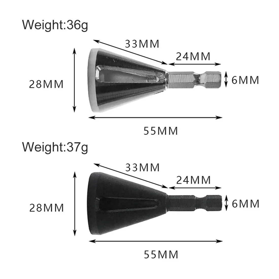 

Deburring External Chamfer Tool Metal Remove Burr Tools Grinding Tools Repairs Damaged Bolts Tightens the Nuts