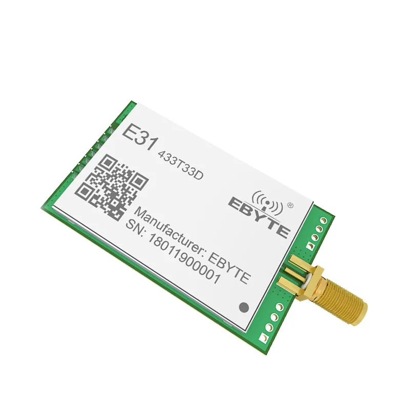 E31 433T30D AX5043 433 МГц 1 Вт дальняя узкая полоса UART антенна SMA IoT uhf беспроводной