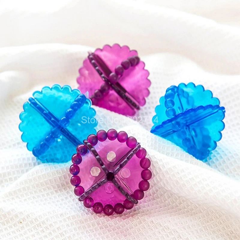 10Pcs Magic Washing Ball Machine Balls Laundry Dryer Fabric Soften Helper Cleaner Boule De Lavage XYQ | Дом и сад