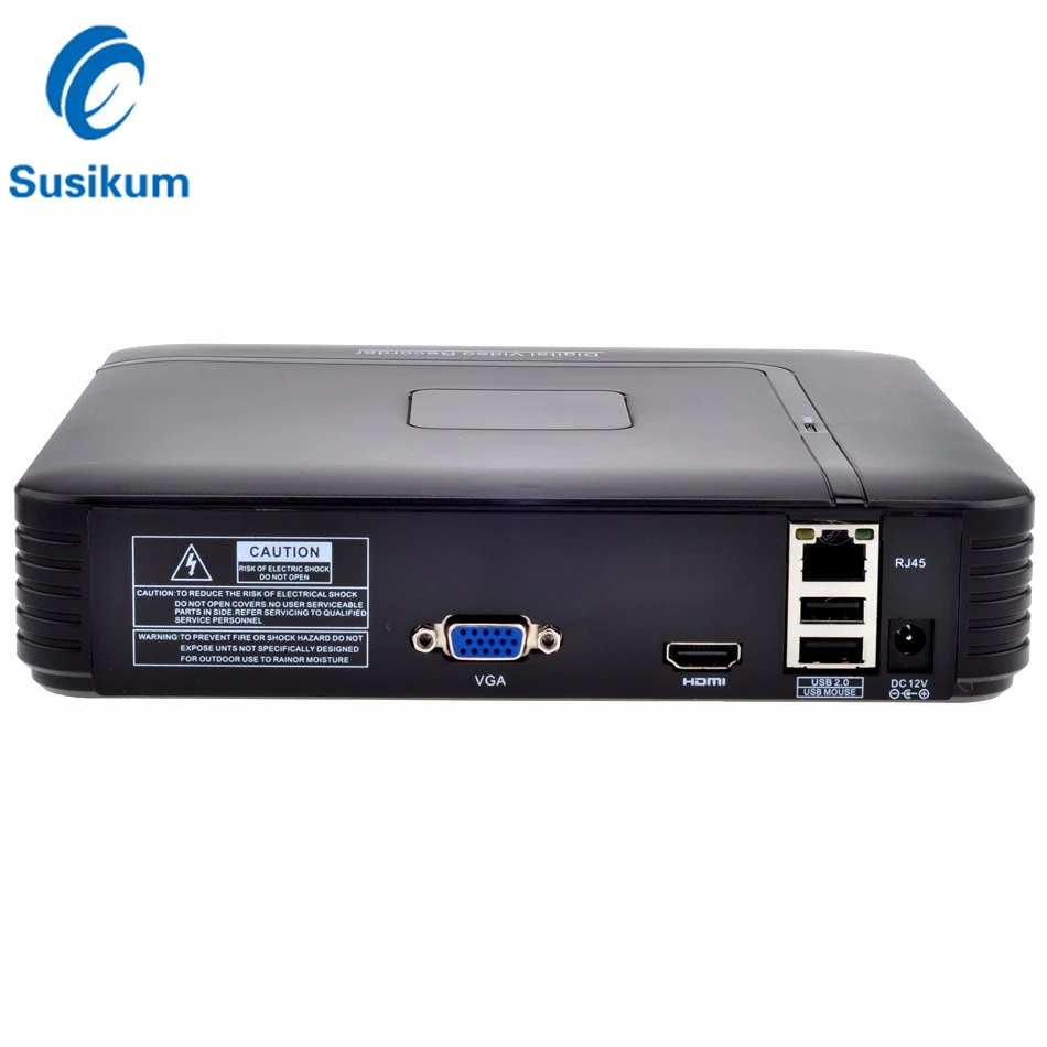 

9CH 16CH 8MP Mini Security NVR H.265 HDMI VGA Video Output CCTV Network Video Recorder For 4K IP Camera System