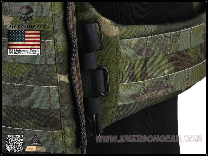 EMERSON CP стиль адаптивный жилет Тяжелая версия Airsoft Боевой AVS Мультикам тропический