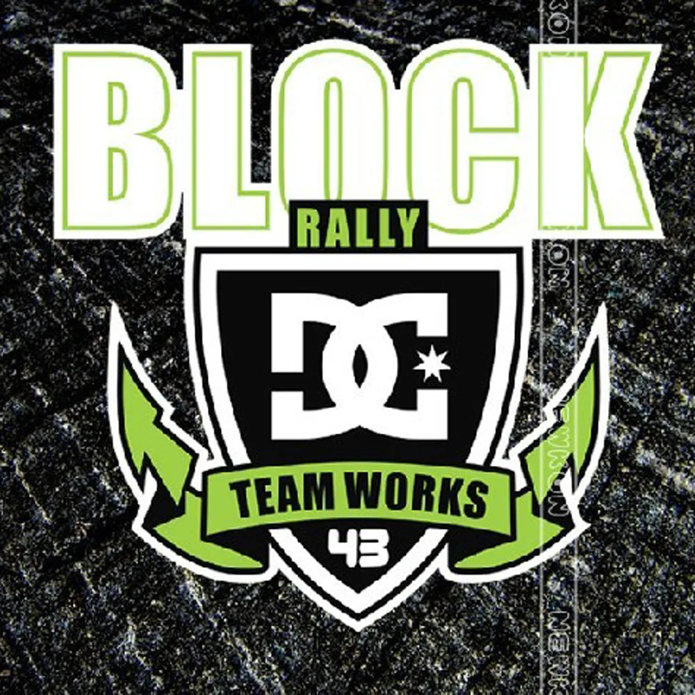 Автомобильные наклейки DC Block 43 Rally Team креативные авто тюнинг Стайлинг