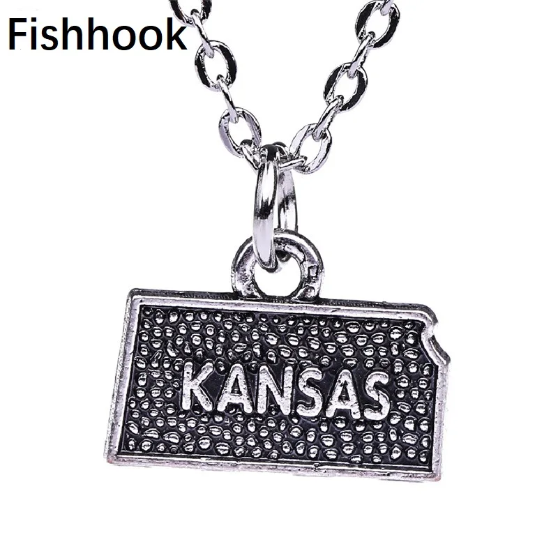 Кулон в виде рыбьего крючка стильный античный серебряный цвет покрытый картой