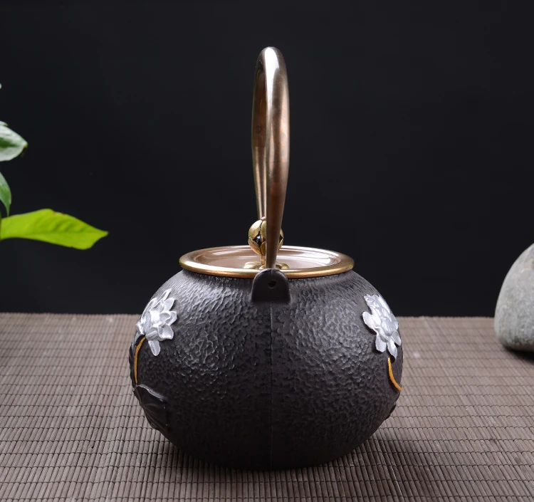 Bergamot lotus iron pot Cooking Thorn paint of high-quality | Дом и сад