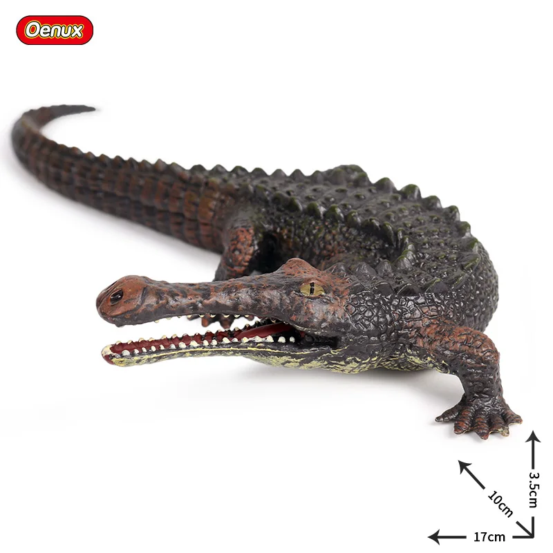 Оригинальная экшн фигурка Oenux Wild Savage Sarcosuchus Imperator из крокодила ПВХ