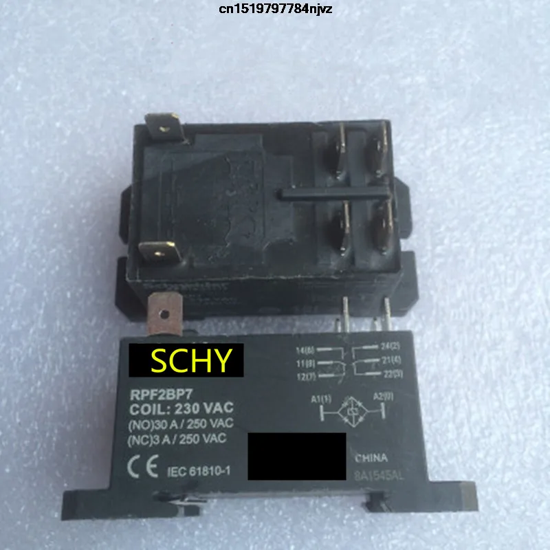 Реле RPF2AP7 230VAC 30A PIN6 230В 5 шт.|30a relay|relay 30arelay 230vac |