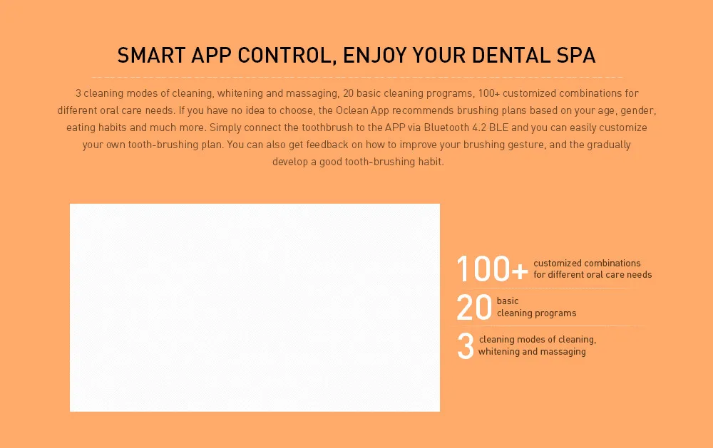 Международная версия) Xiaomi Oclean Air Intelligent APP control Sonic Electric зуб/щетка перезаряжаемая Стоматологическая забота о здоровье