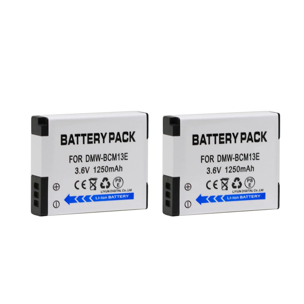 2 шт./лот DMW BCM13E Батарея BCM13 BCM13PP Замена Камера батареи для цифрового фотоаппарата