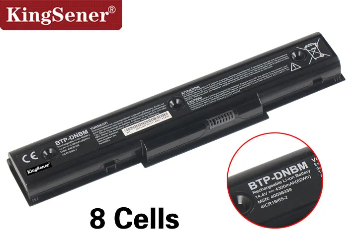 KingSener Korea Cell New BTP DNBM Аккумулятор для ноутбука Medion Akoya E7218 P7812 P7624 MD98920 MD98680 MD98950|laptop