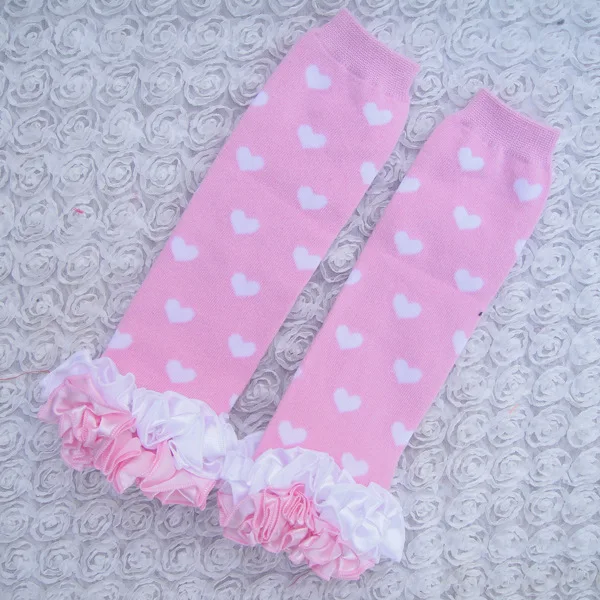 Гетры для маленьких девочек детские трикотажные гетры из хлопка с сатиновыми