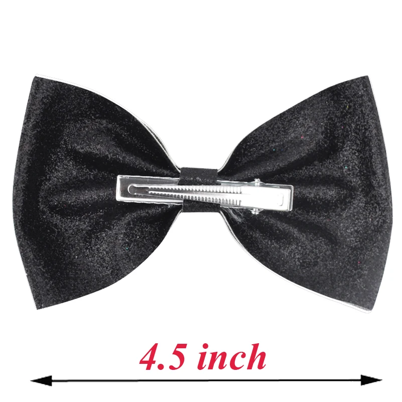 Заколки для волос девочек-подростков 4 5 дюйма из блестящей кожи | Аксессуары