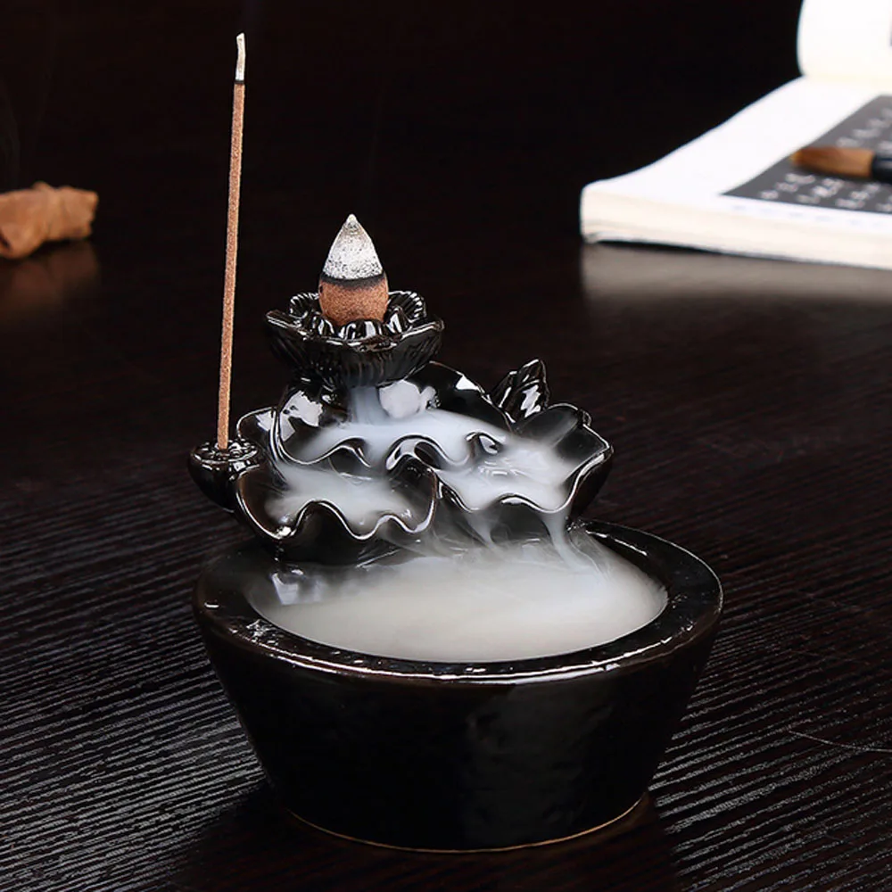 Подарочная керамическая горелка для благовоний в стиле ретро с изображением