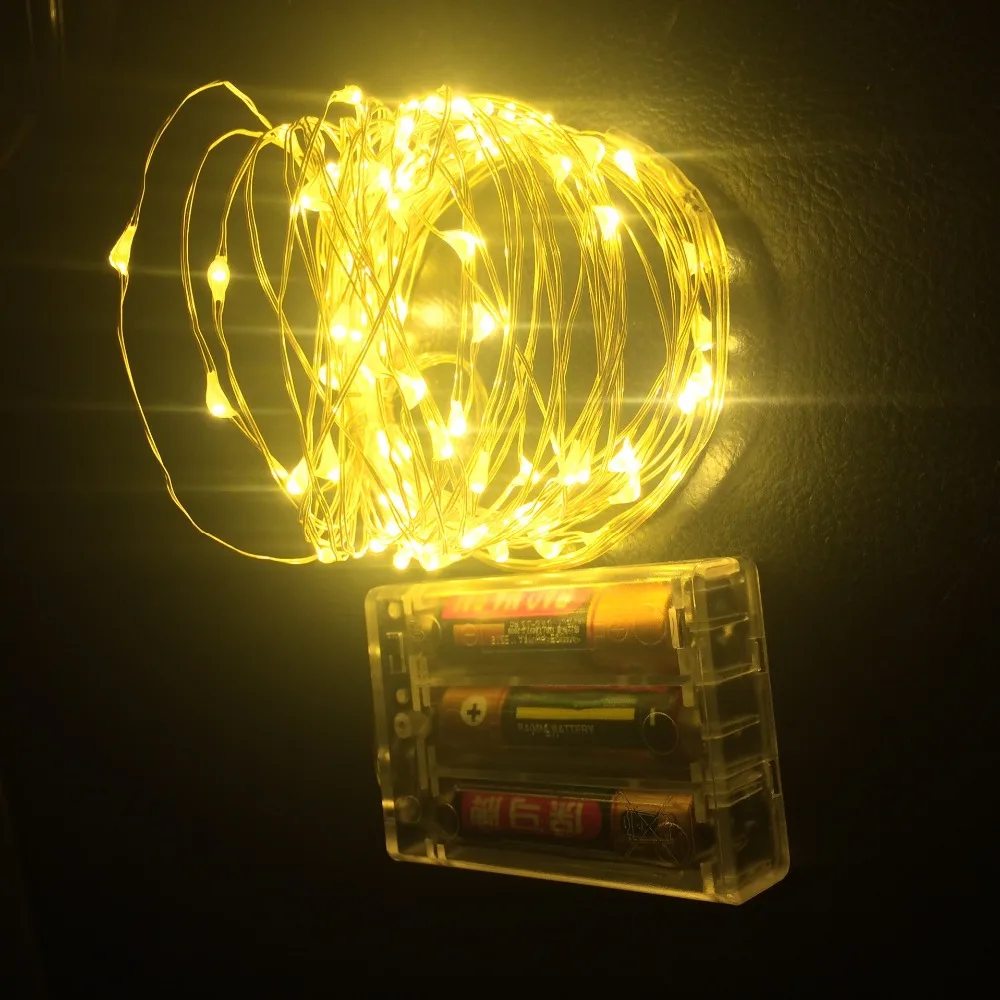 Гирлянда светодиодная многоцветная с 20 или 30 светодиодами 3 м 50 шт. | Лампы и