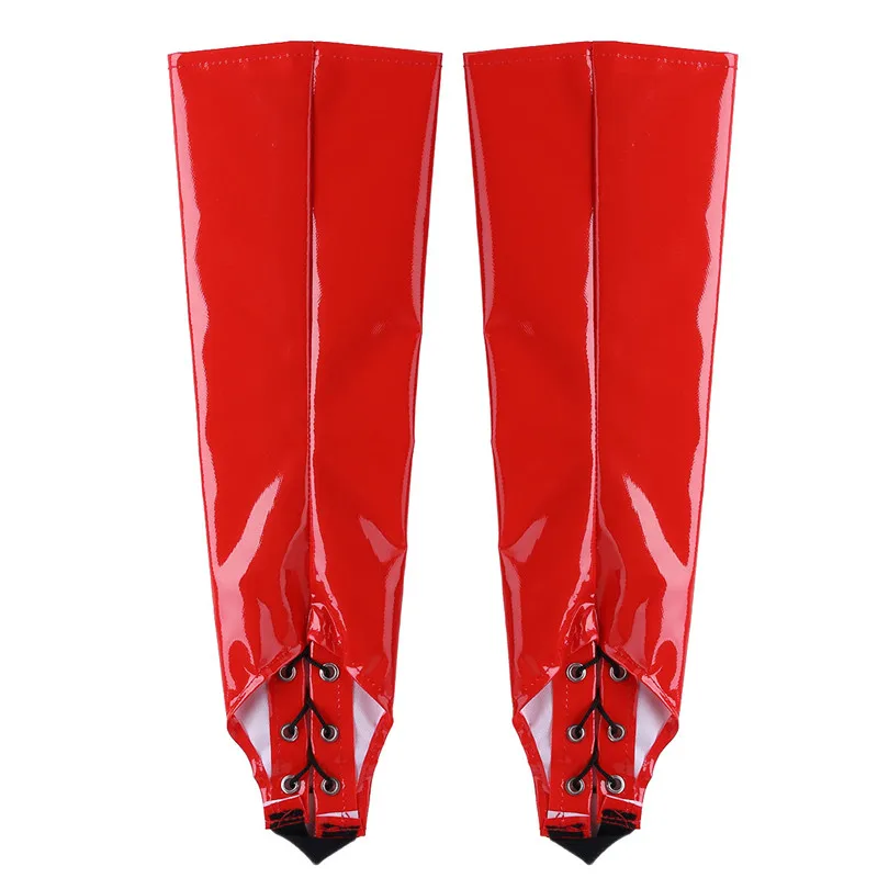 1 пара женские дамские на шнуровке без пальцев локоть перчатки варежки для