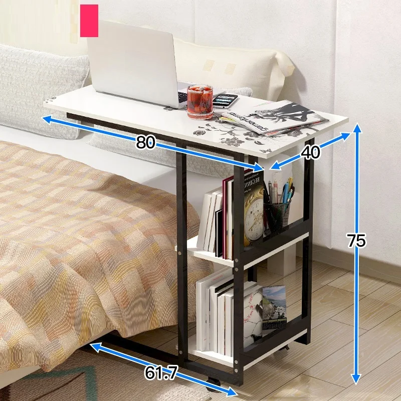 Version T Scrivana Pliante Lap Escrivaninha Dobravel кровать ноутбук Tisch Schreibtisch прикроватный Mesa стенд ноутбук стол для учебы компьютерный стол - Цвет: Version T