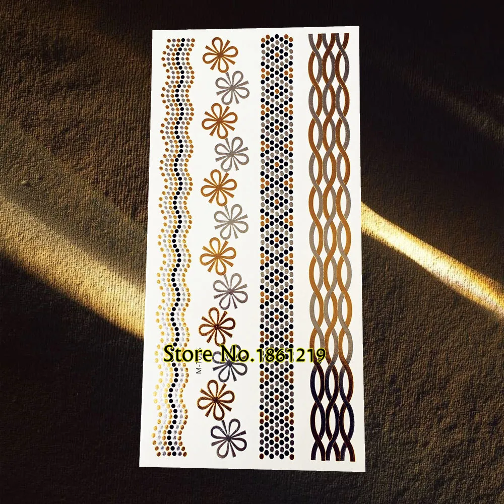 Временная Водонепроницаемая вспышка-Татуировка со змеиным принтом женский