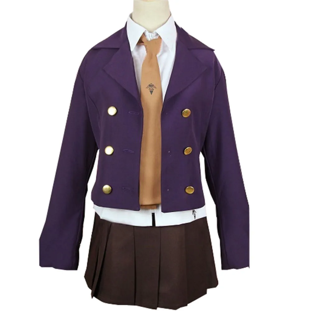 2018 Danganronpa 3 The End of Hope kyokyouko костюм Kirigiri униформа для Хэллоуина косплея красивое