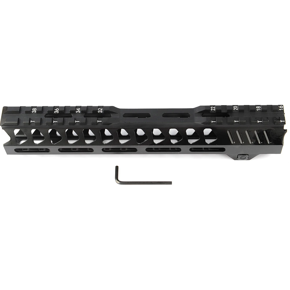 7/10/12/13,5 дюймов поплавок Keymod Handguard Пикатинни Airsoft 15 M4 Handguard карабин квадратный рот для охоты
