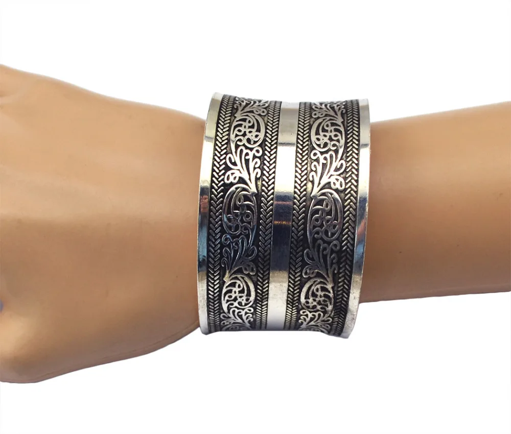 Find Me фирменный модный винтажный изогнутый этнический Браслет манжета в стиле