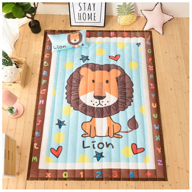 Kawaii Мультфильм детские игровые коврики детский коврик детское ползающее одеяло