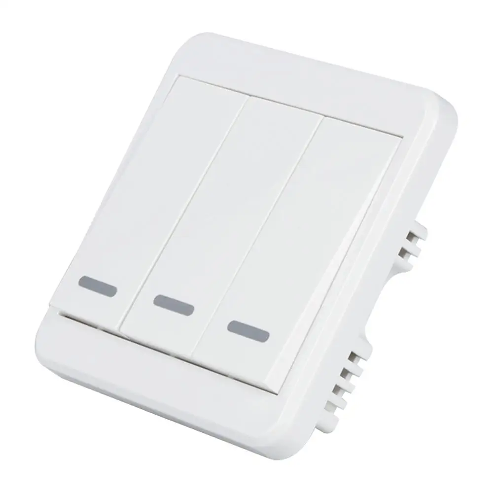 WiFi Smart Switch 3 Gang настенный выключатель света приложение дистанционное управление с