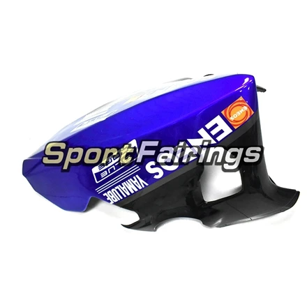Полный стекловолокна гоночная обтекаемая форма комплект для Yamaha YZF1000 R1 впрыска комплекты для корпуса мотоцикла синие Черные корпуса
