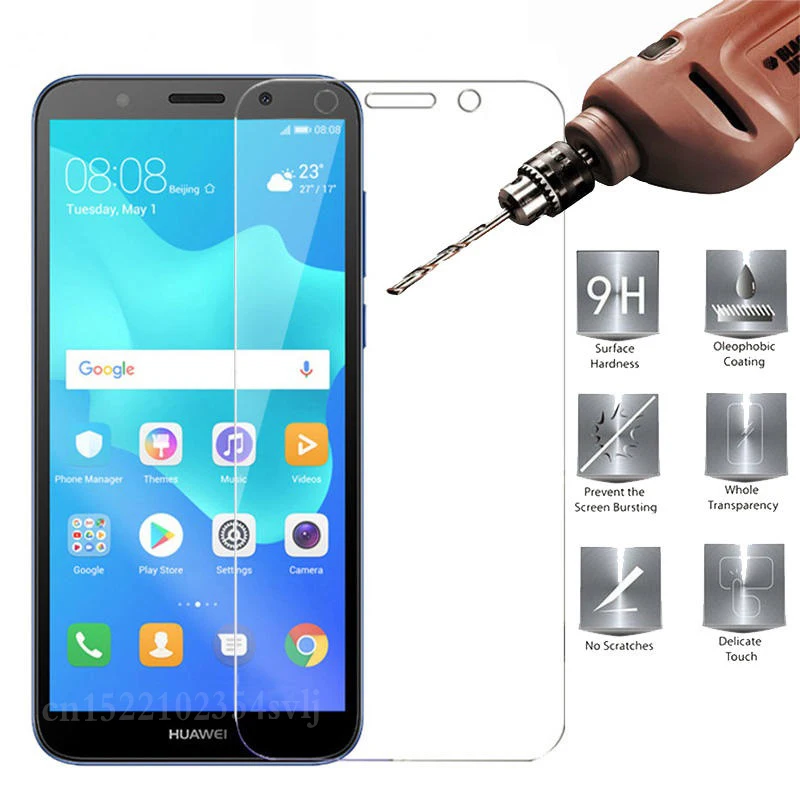 

Tempered GlassFor Huawei Y5 Prime 2018 Screen Protector For Huawei y5 y6 GR5 Y3 Y6 PRO 2017 Honor 9 lite 5A plus Protective film