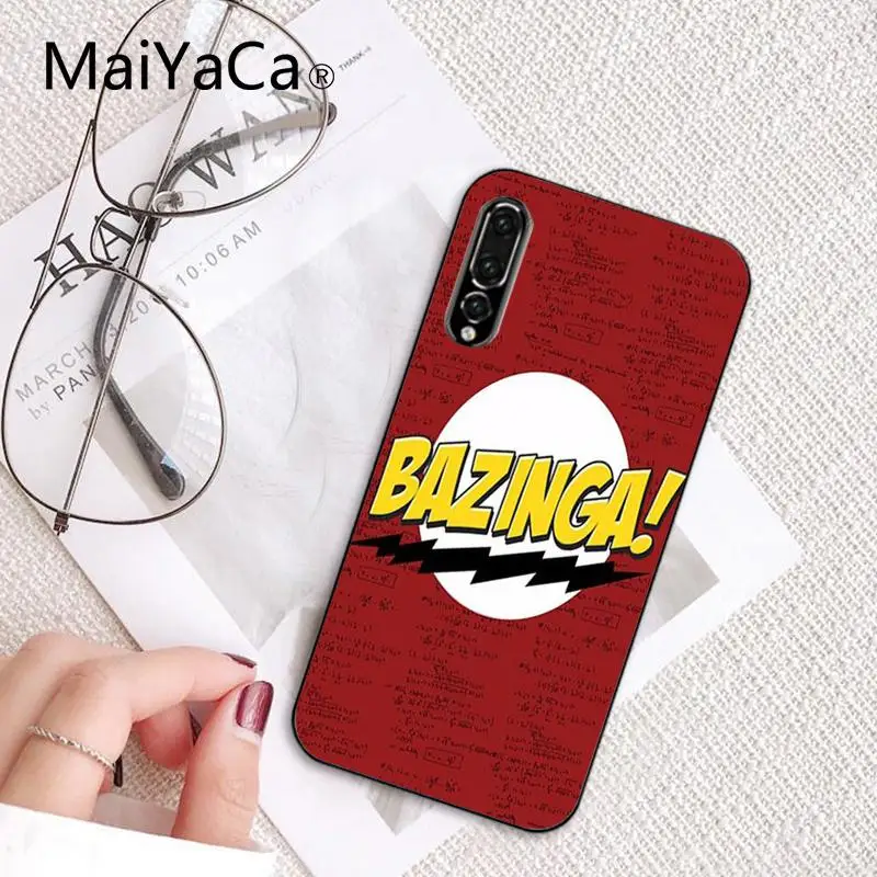 Maiyaca Теория большого взрыва Красочный милый чехол для телефона Huawei P9 P10 Plus Mate9 10
